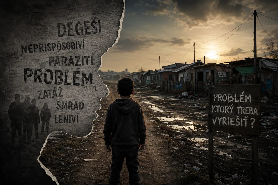 Chlapec medzi nálepkami a realitou (Zdroj: ChatGPT (OpenAI))